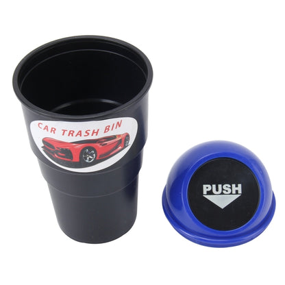 Multifunctional Portable Car Trash Rubbish Bin Ashtray Drink Bottle Cup Holder Tidy Organizer, Size: 170 x 98 x 67 mm(Blue) - Ashtrays by buy2fix | Online Shopping UK | buy2fix