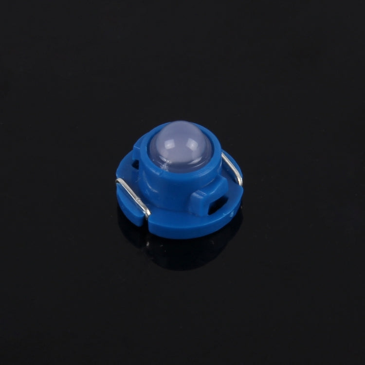 10PCS 2W T4.7 Wedge Instrument Panel LED Light Dashboard Gauge Cluster Indicator Lamp Bulb (Blue Light) - Instrument Lights by buy2fix | Online Shopping UK | buy2fix