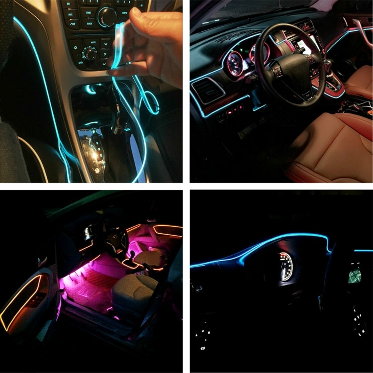 2M Cold Light Flexible LED Strip Light For Car Decoration(Green Light) - Atmosphere lights by buy2fix | Online Shopping UK | buy2fix