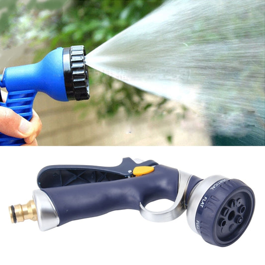 8 Function Garden Water Gun Multi-functional Spray Gun Gardening Spray Gun Watering Guns Adjustable Hose Nozzles 8 Pattern Garden Water Gun - Watering & Irrigation by buy2fix | Online Shopping UK | buy2fix