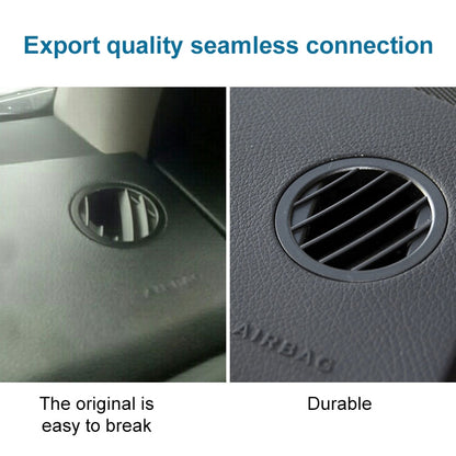 Car Left Side Dashboard Small Air Outlet Circular Air-conditioning Outlet for Mercedes-Benz GLK Class X204 2009-2016(Black) - In Car by buy2fix | Online Shopping UK | buy2fix