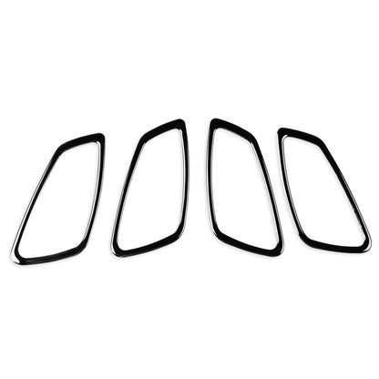 For BMW 3 Series E90 2005-2012 4pcs Car Door Handle Decorative Sticker, Left and Right Drive Universal - In Car by buy2fix | Online Shopping UK | buy2fix