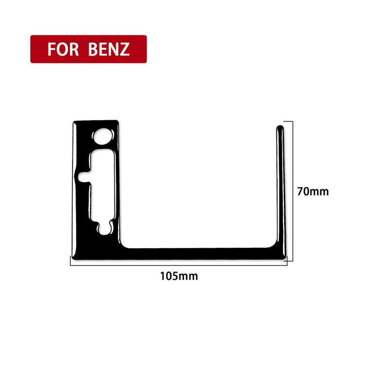 For Mercedes-Benz E-Class W210 1996-2002 Car Passenger AC Air Outlet Decorative Sticker, Left Drive - In Car by buy2fix | Online Shopping UK | buy2fix