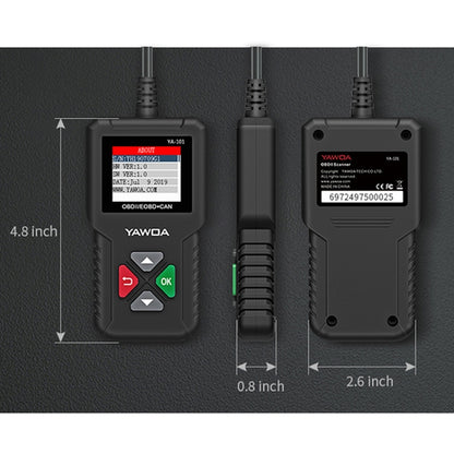 YA101 Car Mini Code Reader OBD2 Fault Detector Diagnostic Tool - In Car by buy2fix | Online Shopping UK | buy2fix
