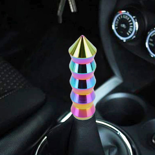 Universal Car Colorful Long Cone Shape Gear Head Gear Shift Knob -  by buy2fix | Online Shopping UK | buy2fix