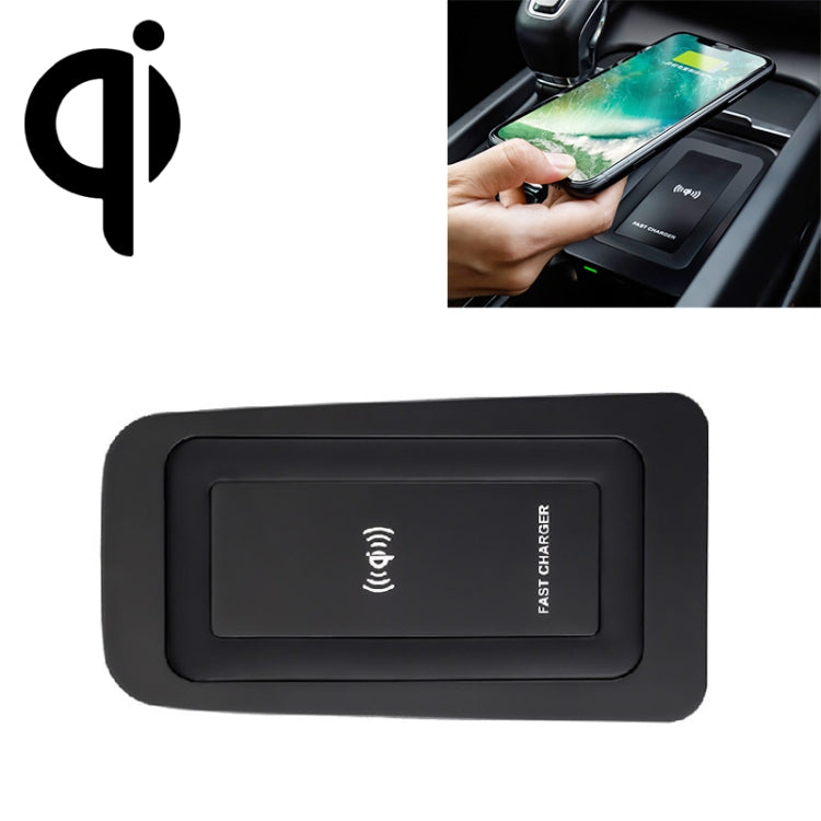 HFC-1010 Car Qi Standard Wireless Charger 10W Quick Charging for Volvo S60 2020-2022, Left and Right Driving - In Car by buy2fix | Online Shopping UK | buy2fix