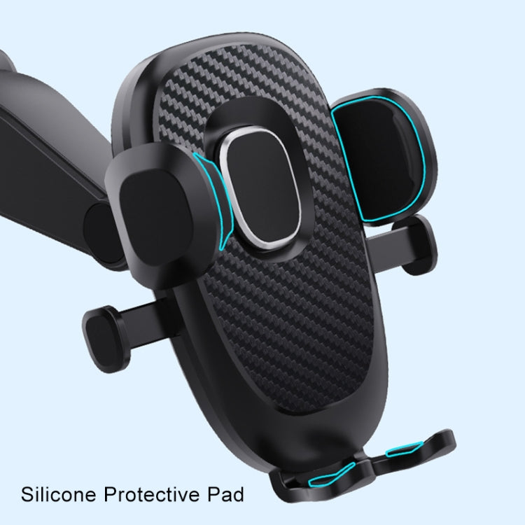 Car Auto Locking 360 Degree Rotating Suction Cup Mobile Phone Holder - In Car by buy2fix | Online Shopping UK | buy2fix