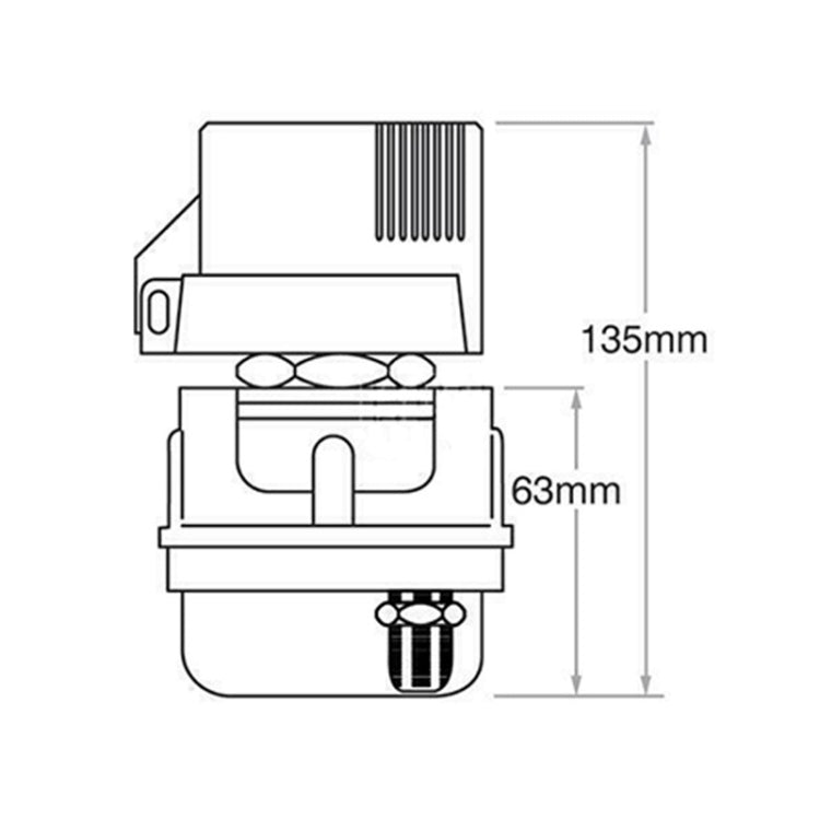 12V 300A Car Selector Isolator Disconnect Rotary Switch Cut (Yellow) - In Car by buy2fix | Online Shopping UK | buy2fix