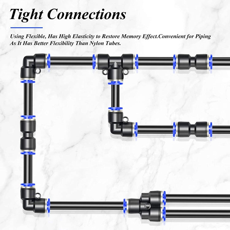 5/16 inch Polyurethane PU Air Hose Pipe Tube Kit, Length: 10m - In Car by buy2fix | Online Shopping UK | buy2fix