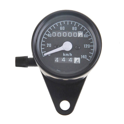 Motorcycle Retro Modified Odometer Speedometer Kilometer (Black) - In Car by buy2fix | Online Shopping UK | buy2fix