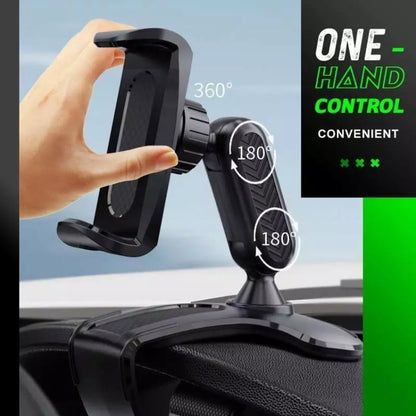 202-D Car Dashboard Mobile Phone Holder Bracket - In Car by buy2fix | Online Shopping UK | buy2fix