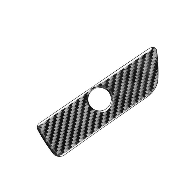 Car Carbon Fiber Storage Box Handle Decorative Sticker for Ford Explorer 2013-2019, Left Drive - In Car by buy2fix | Online Shopping UK | buy2fix