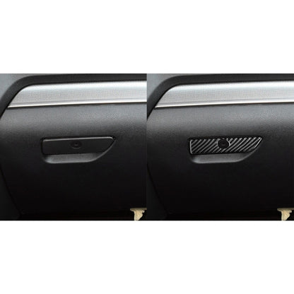 Car Carbon Fiber Storage Box Handle Decorative Sticker for Ford Explorer 2013-2019, Left Drive - In Car by buy2fix | Online Shopping UK | buy2fix