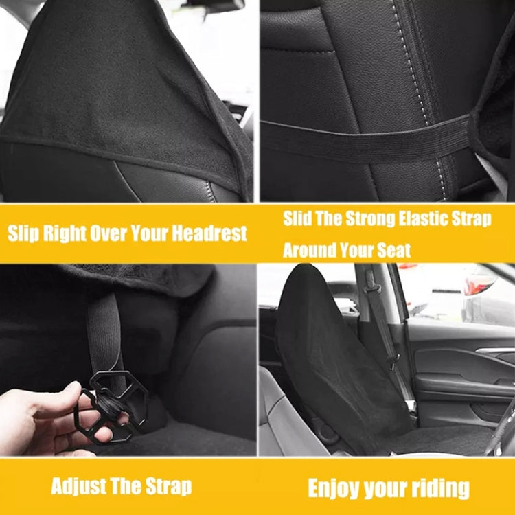 Car Universal Waterproof Anti-skid Seat Cover (Blue) - In Car by buy2fix | Online Shopping UK | buy2fix