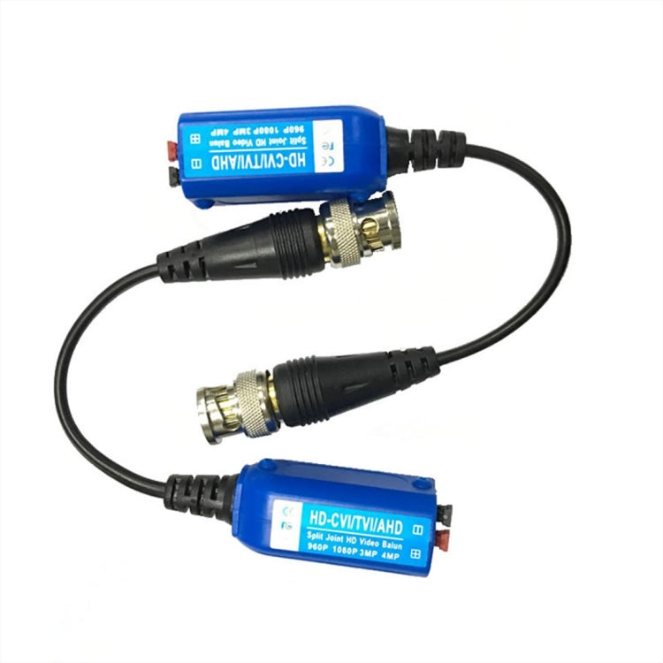 2 PCS Anpwoo 210C Spliceable Screwless-type Coaxial HD-CVI/AHD/TVI 1CH Passive Transceiver Video Balun - Video Balun by Anpwoo | Online Shopping UK | buy2fix