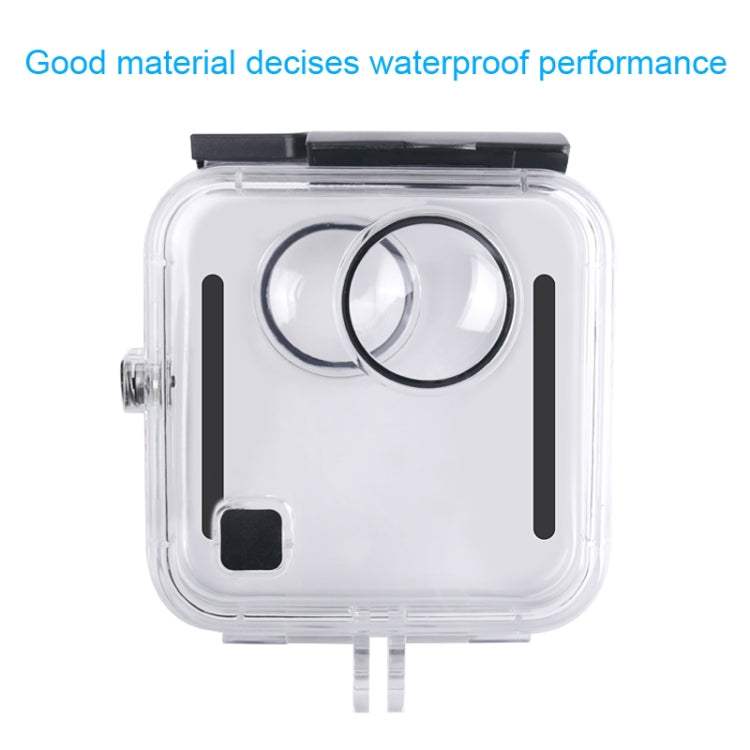 40m Waterproof Housing Protective Case  for GoPro Fusion, with Buckle Basic Mount & Screw & Wrench - DJI & GoPro Accessories by buy2fix | Online Shopping UK | buy2fix