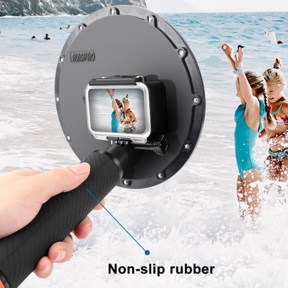 RUIGPRO Floating Hand Grip Dome Port Underwater Diving Camera Lens Transparent Cover for DJI Osmo Action - DJI & GoPro Accessories by buy2fix | Online Shopping UK | buy2fix