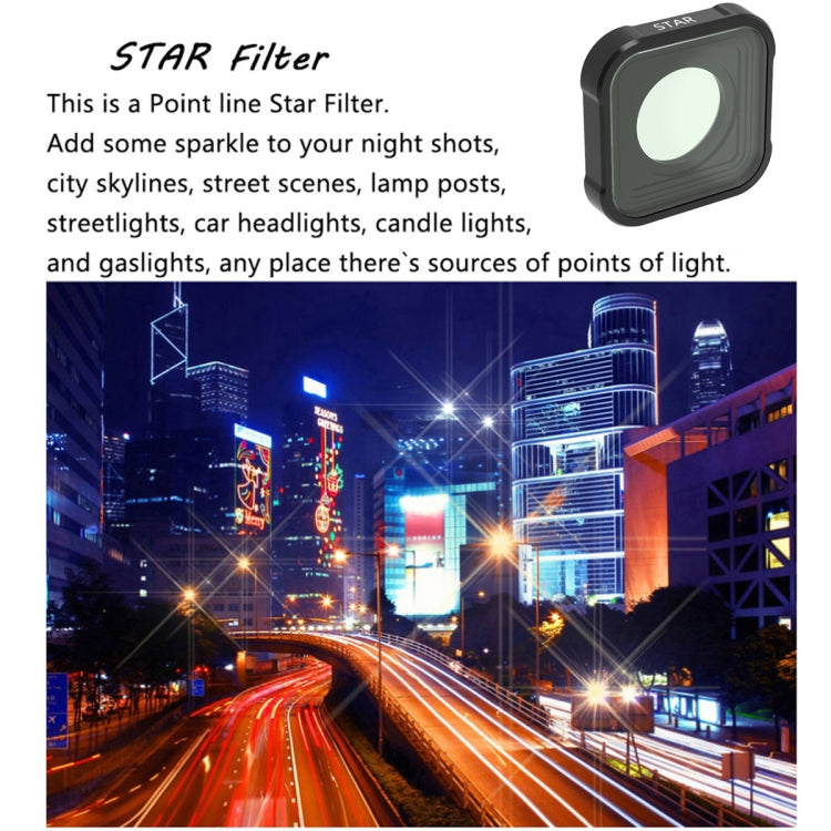 JSR KB Series STAR+MCUV+NIGHT+Diving Red+Diving Pink+ND8+ND16+ND32 Lens Filter for GoPro HERO10 Black / HERO9 Black - DJI & GoPro Accessories by JSR | Online Shopping UK | buy2fix