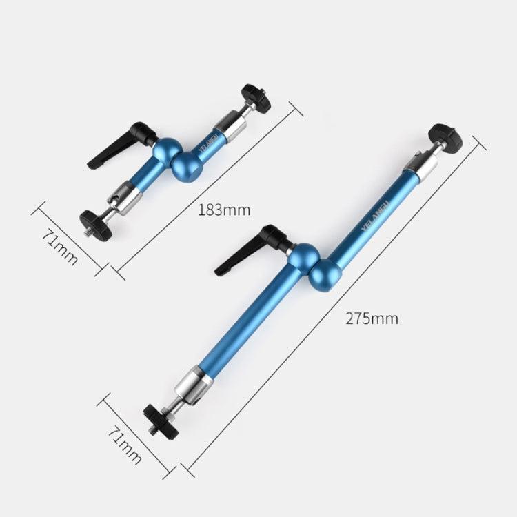 YELANGU A75 7 inch Adjustable Friction Articulating Magic Arm (Blue) - Camera Accessories by YELANGU | Online Shopping UK | buy2fix