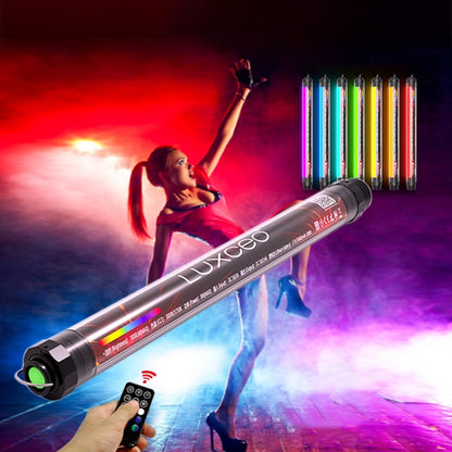 LUXCeO P7RGB Colorful Photo LED Stick Video Light APP Control Adjustable Color Temperature Waterproof Handheld LED Fill Light with Remote Control -  by LUXCeO | Online Shopping UK | buy2fix