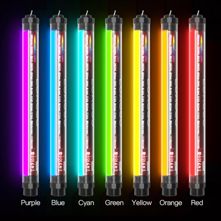 LUXCeO P7RGB Colorful Photo LED Stick Video Light APP Control Adjustable Color Temperature Waterproof Handheld LED Fill Light with Remote Control - Camera Accessories by LUXCeO | Online Shopping UK | buy2fix