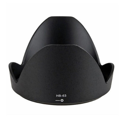 HB-63 Lens Hood Shade for Nikon 24-85mm f/3.5-4.5G ED VR Lens (Black) - Camera Accessories by buy2fix | Online Shopping UK | buy2fix