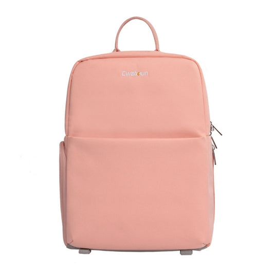 CADeN Camera Layered Laptop Backpacks Large Capacity Shockproof Bags, Size: 37 x 17 x 30cm (Pink) - Backpack by CADeN | Online Shopping UK | buy2fix