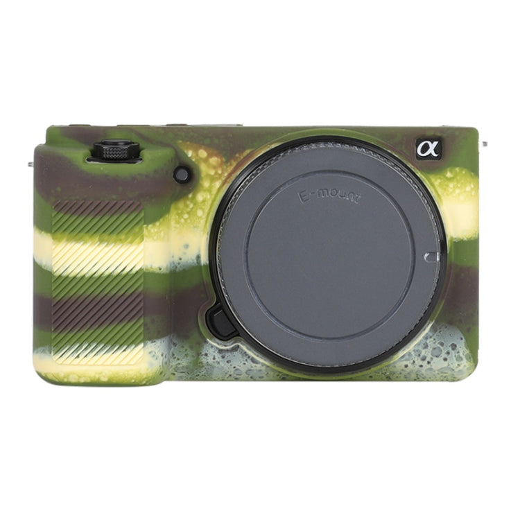 For Sony ZV-E10 Soft Silicone Protective Case (Camouflage) - Camera Accessories by buy2fix | Online Shopping UK | buy2fix