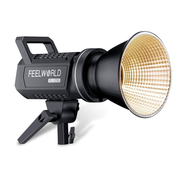 FEELWORLD FL125B 125W Bi-color Point Source Video Light, Bluetooth APP Control(AU Plug) - Shoe Mount Flashes by FEELWORLD | Online Shopping UK | buy2fix