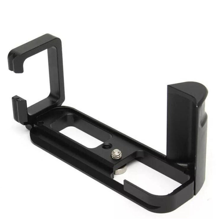 FITTEST X-T20 Vertical Shoot Quick Release L Plate Bracket Base Holder for FUJI X-T20 / X-T10 (Black) - L-Bracket by FITTEST | Online Shopping UK | buy2fix