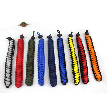 DIY Weave Style Anti-lost Colorful Wrist Strap Grip Emergency Survival Bracelet for DSLR / SLR Cameras, Random Color Delivery - Camera Accessories by buy2fix | Online Shopping UK | buy2fix