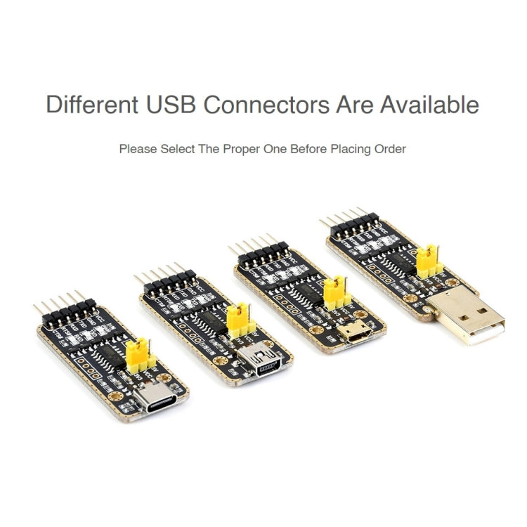 Waveshare Mini USB to UART High Band Rate Transmission Module Connectors - Other Accessories by WAVESHARE | Online Shopping UK | buy2fix