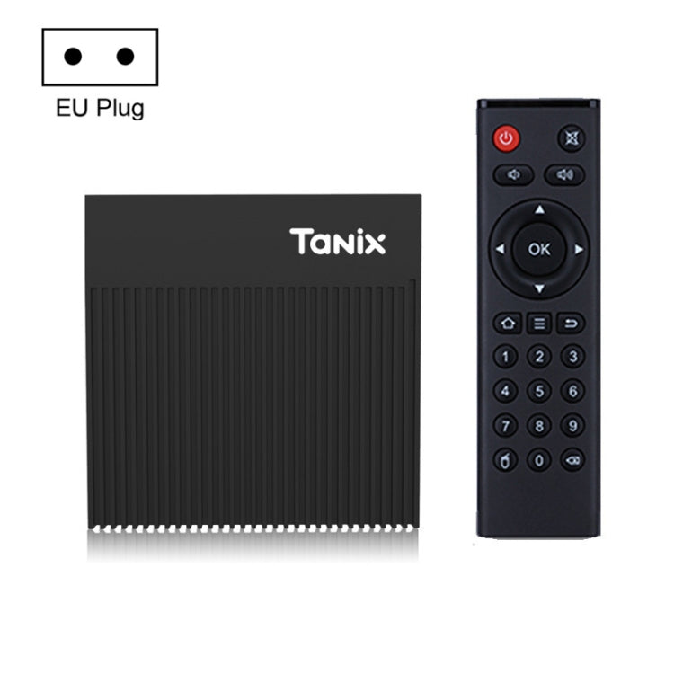 Tanix X4 Android 11 Smart TV Box, Amlogic S905X4 Quad Core, 4GB+64GB, Dual Wifi, BT(EU Plug) - Consumer Electronics by buy2fix | Online Shopping UK | buy2fix