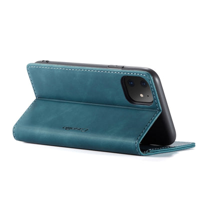 CaseMe-013 Multifunctional Horizontal Flip Leather Case with Card Slot & Holder & Wallet for iPhone 11(Blue) - Apple Accessories by CaseMe | Online Shopping UK | buy2fix