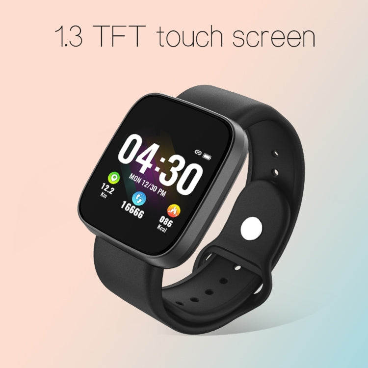 B9 1.28 inch TFT Touch Screen IP67 Waterproof Smart Bracelet, Support Sleep Monitor / Heart Rate Monitor / Blood Pressure Monitor(Black) - Smart Wear by buy2fix | Online Shopping UK | buy2fix