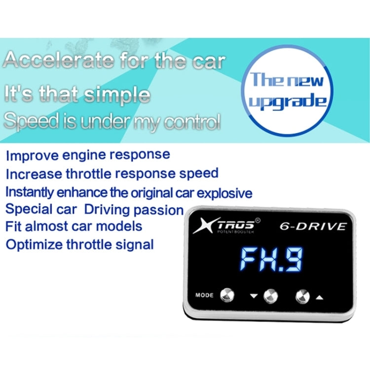For Chevrolet Captiva 2007-2017 TROS TS-6Drive Potent Booster Electronic Throttle Controller -  by TROS | Online Shopping UK | buy2fix
