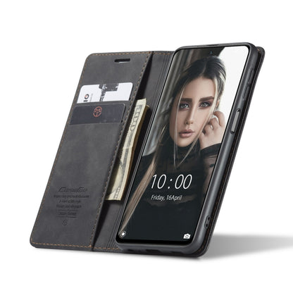 For Xiaomi Redmi Note 10 4G / Note 10s CaseMe 013 Multifunctional Horizontal Flip Leather Case with Holder & Card Slot & Wallet(Black) - Xiaomi Accessories by CaseMe | Online Shopping UK | buy2fix
