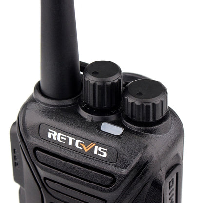 RETEVIS RT27 2W US Frequency 462.5500MHz-467.7125MHz 22CHS FRS Two Way Radio Handheld Walkie Talkie, US Plug(Black) - Handheld Walkie Talkie by RETEVIS | Online Shopping UK | buy2fix