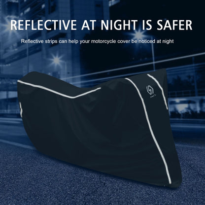 WUPP CS-1410A1 Motorcycle Thickened Oxford Cloth All-inclusive Waterproof Sun-proof Protective Cover, Size:S(Black) - In Car by WUPP | Online Shopping UK | buy2fix