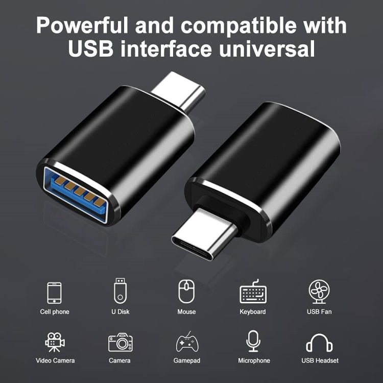 XQ-ZH004 USB 3.0 Female to USB-C / Type-C Male OTG Adapter - Mobile Accessories by buy2fix | Online Shopping UK | buy2fix