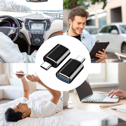 XQ-ZH004 USB 3.0 Female to USB-C / Type-C Male OTG Adapter - Mobile Accessories by buy2fix | Online Shopping UK | buy2fix