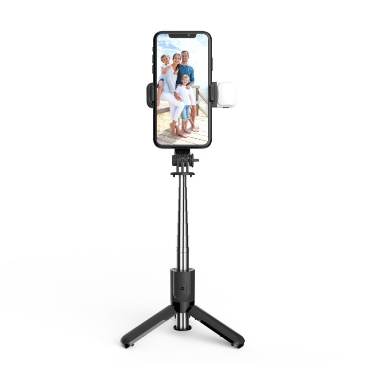 L11S Mini Fill Light Bluetooth Selfie Stick Tripod Mobile Phone Holder - Consumer Electronics by buy2fix | Online Shopping UK | buy2fix