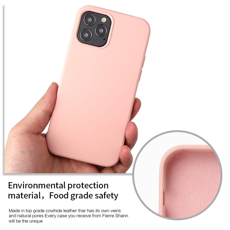For iPhone 13 Pro Max Solid Color Liquid Silicone Shockproof Protective Case (Red) - iPhone 13 Pro Max Cases by buy2fix | Online Shopping UK | buy2fix