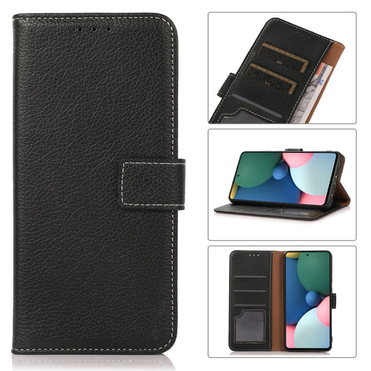 For Motorola Moto G30 / G20 / G10 4G Litchi Texture PU + TPU Horizontal Flip Leather Case with Holder & Card Slots & Wallet(Black) - Motorola Cases by buy2fix | Online Shopping UK | buy2fix