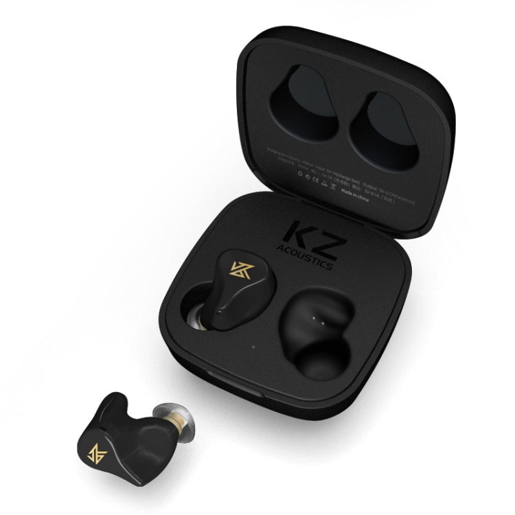 KZ Z1 1DD Dynamic True Wireless Bluetooth 5.0 Sports In-ear Earphone(Black) - In Ear Wired Earphone by KZ | Online Shopping UK | buy2fix