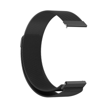 For Huawei Watch GT 3 46mm/GT Runner 22mm Milan Metal Watch Band(Black) - Smart Wear by buy2fix | Online Shopping UK | buy2fix
