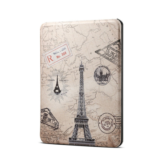 For Amazon Kindle Paperwhite 5 2021 Pattern PU Leather Tablet Case(Eiffel Tower) - Amazon by buy2fix | Online Shopping UK | buy2fix