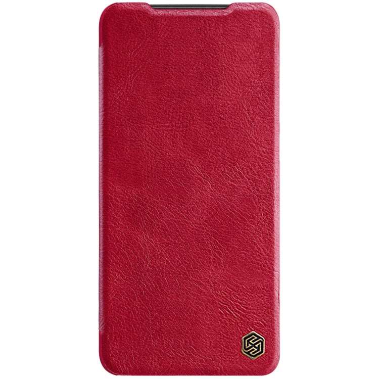 For Xiaomi Redmi Note 11 Pro Global / 11 Pro 5G Global / 11 Pro+ 5G India / 11E Pro 5G NILLKIN QIN Series Pro Crazy Horse Texture Leather Case(Red) - Xiaomi Cases by NILLKIN | Online Shopping UK | buy2fix