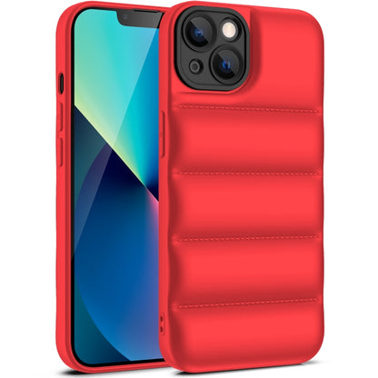 For iPhone 13 Pro Max Eiderdown Airbag Shockproof Phone Case (Red) - iPhone 13 Pro Max Cases by buy2fix | Online Shopping UK | buy2fix