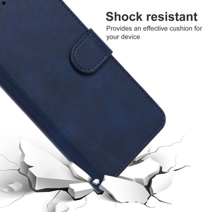 Leather Phone Case For Motorola Moto Defy 2021(Blue) - Motorola Cases by buy2fix | Online Shopping UK | buy2fix